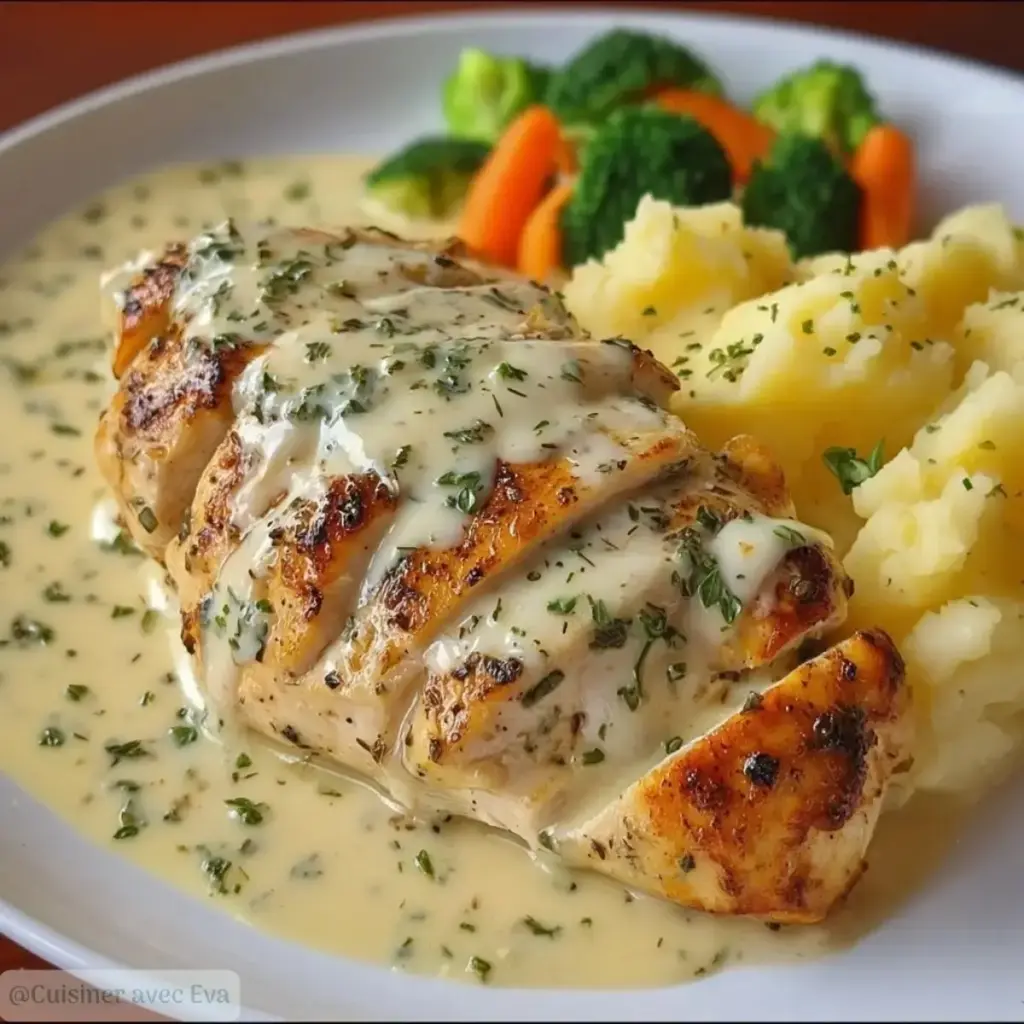 Poulet Sauce Boursin à l’Ail : un plat facile et savoureux ! –