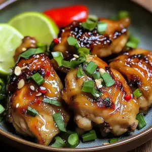 Poulet à la Citronnelle Vietnamien Grillé