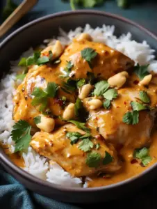 Poulet au Beurre de Cacahuète