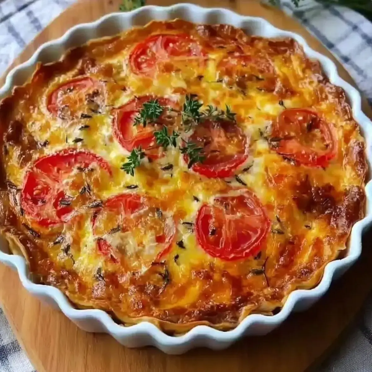 Quiche sans Pâte au Thon et à la Tomate simple et délicieuse ! - 2 Quiche sans Pâte au Thon et à la Tomate