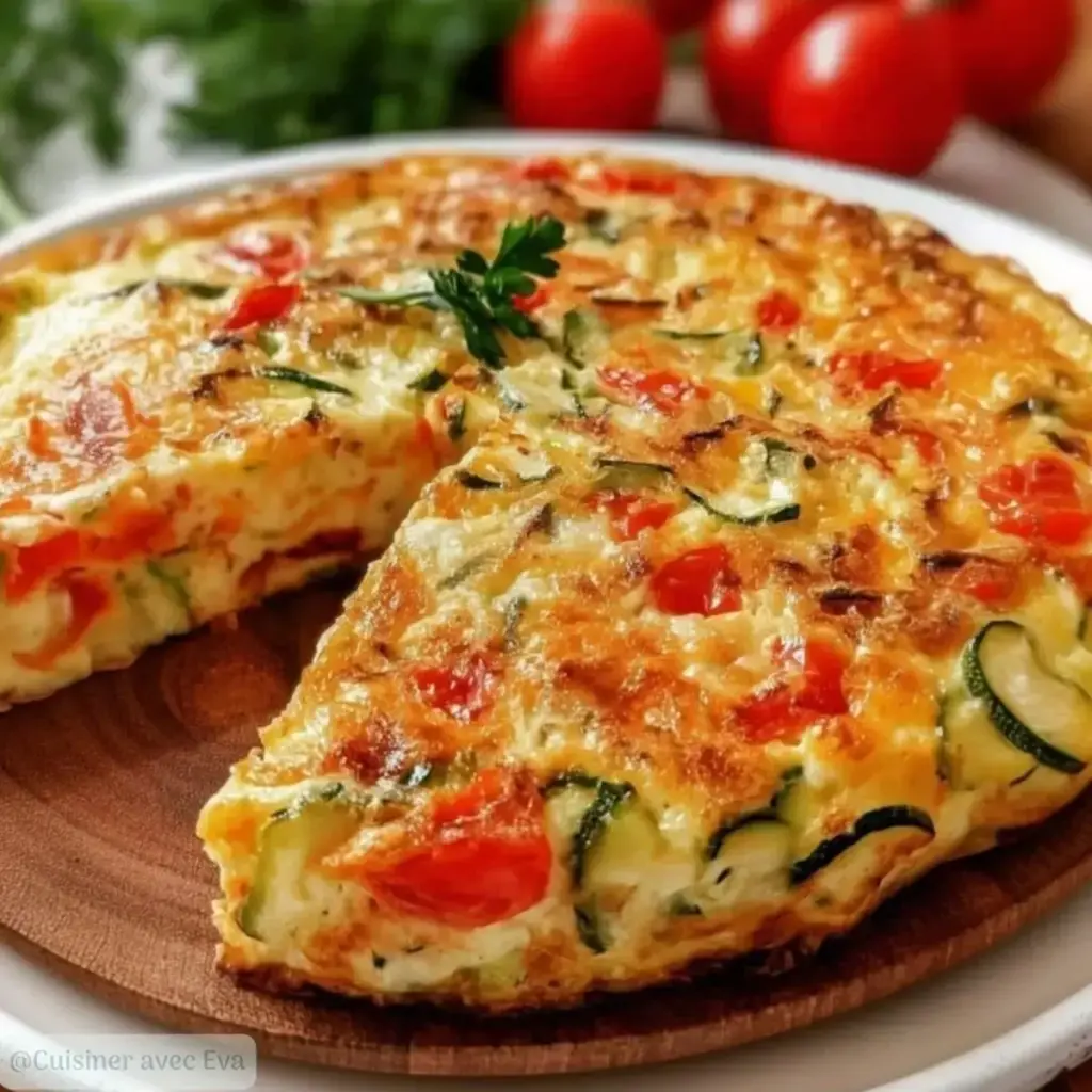 Frittata aux Courgettes et Tomates : un délice facile à réaliser ! –