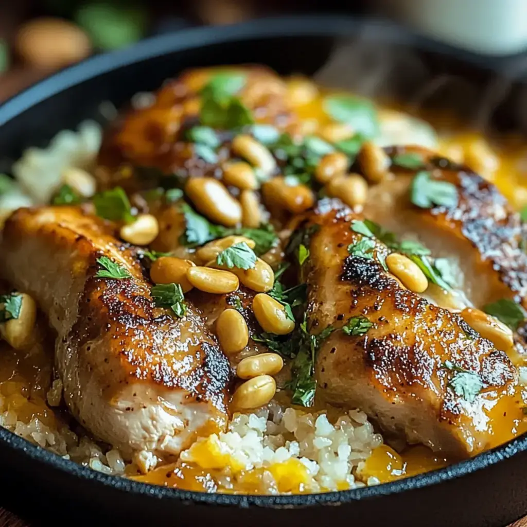Riz Épicé et Poulet à la Libanaise : Une Explosion de Saveurs