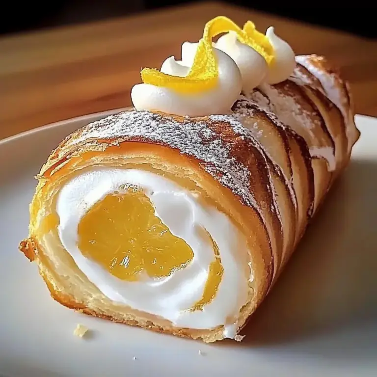 Roll Citron Meringué à la New-Yorkaise