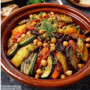 Tajine d’Été de Légumes Rôtis