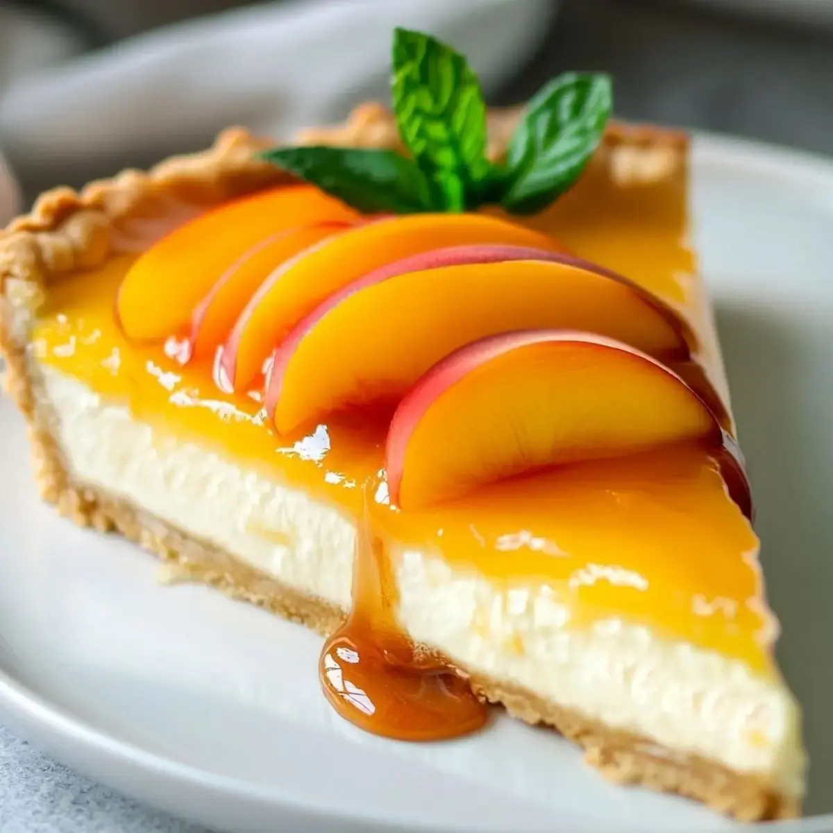 Tarte au Mascarpone et à la Pêche : Un délice estival ! - 2 Tarte au Mascarpone et à la Pêche