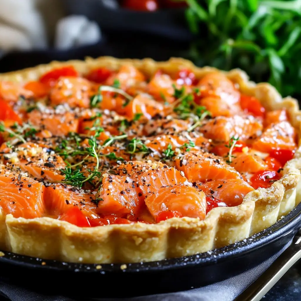 Tarte au Saumon 2 Tarte au saumon