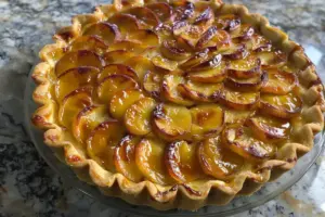 Tarte aux Reine Claude traditionnelle