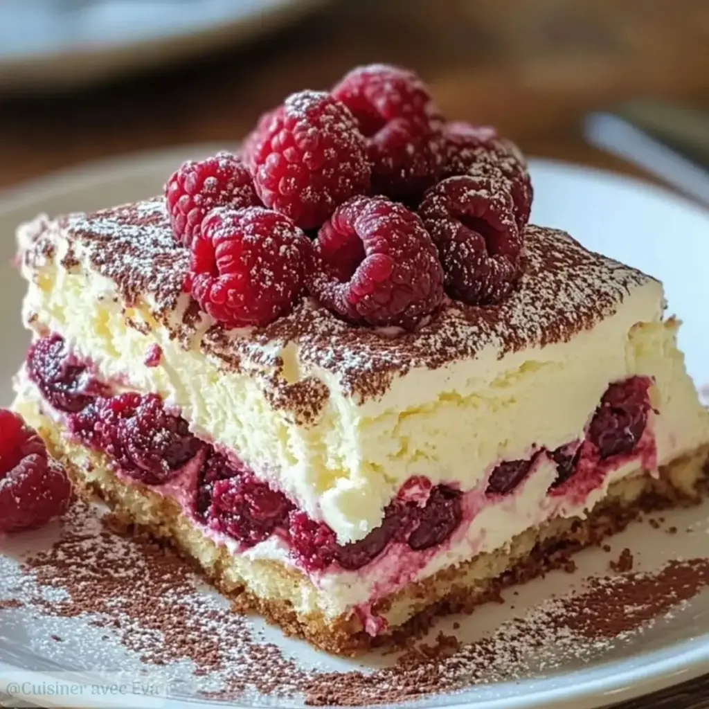 Tiramisu aux Framboises : un dessert exquis à découvrir ! –