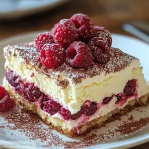 Tiramisu aux Framboises : Le Dessert Facile et Gourmand