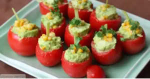 Tomates Farcies à l’Avocat