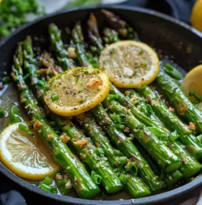Asperges à l’Ail et Citron