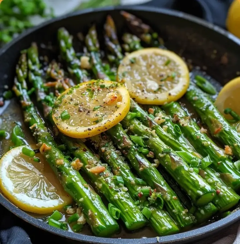 Asperges à l’Ail et Citron