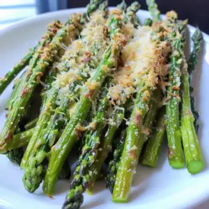 Asperges rôties au parmesan
