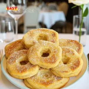 Beignets aux pommes au four