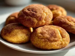 Biscuits Snickerdoodle à la Citrouille