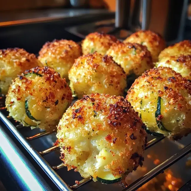 Boulettes de Courgettes au Four