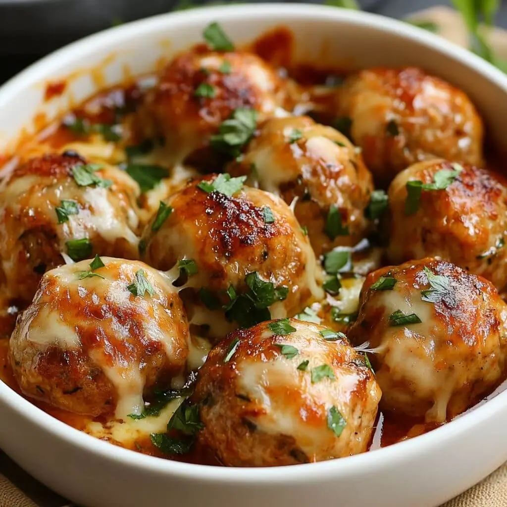 Boulettes de Poulet au Fromage