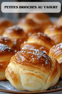 Petites Brioches Moelleuses au Yaourt