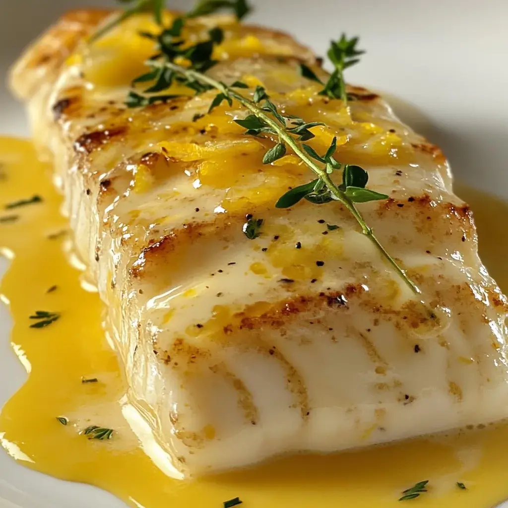 Cabillaud au Four à la Moutarde et Crème Citronnée : Un Plat Léger et Savoureux