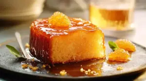 Cake moelleux à la confiture d’orange