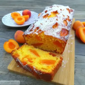 Cake aux abricots moelleux et fruité