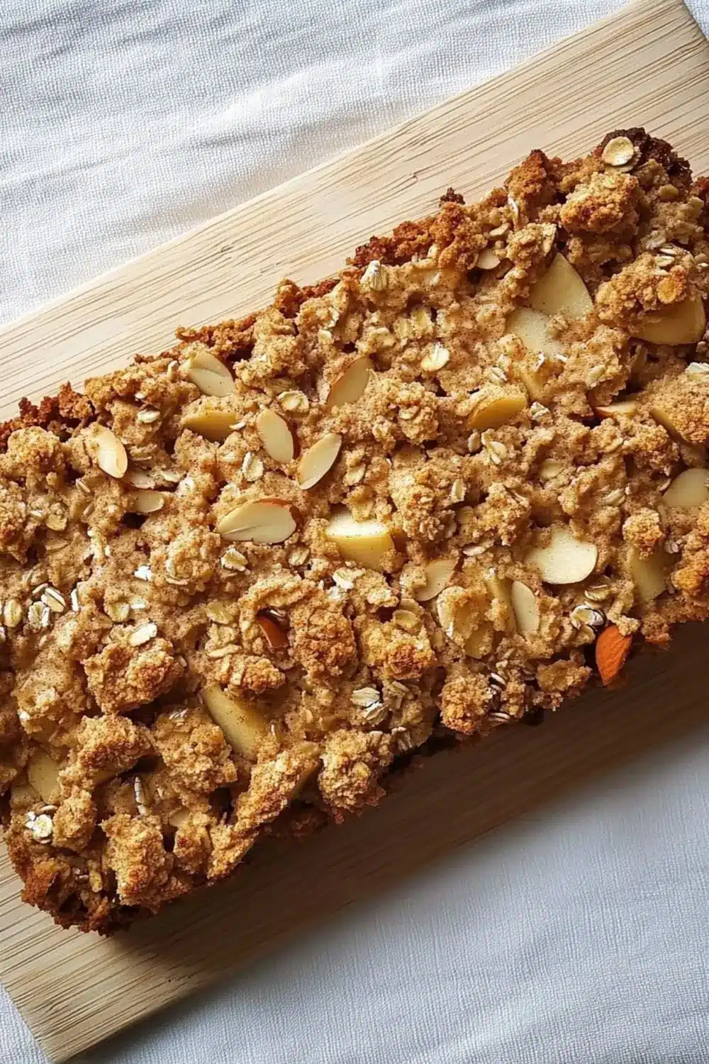 Cake Aux Pommes, Aux Flocons D'Avoine Et Aux Amandes 2 cake aux pommes flocons d avoine amandes