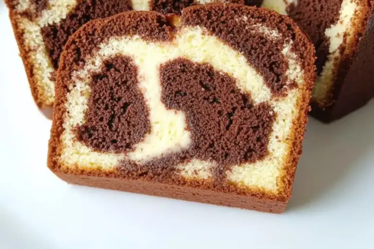 Cake marbré ultra moelleux