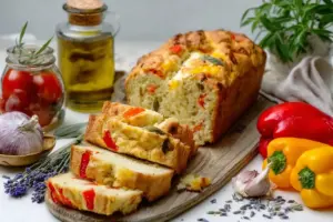 Cake Poivron Chèvre : La Recette Facile et Savoureuse