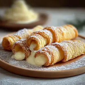 Cannoncini à la Crème Pâtissière Italienne