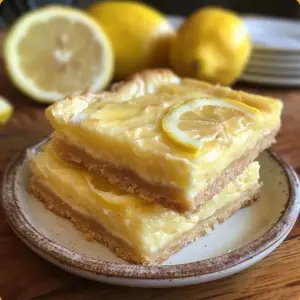 Carrés Crémeux au Citron : La Recette Ultime et ses Secrets