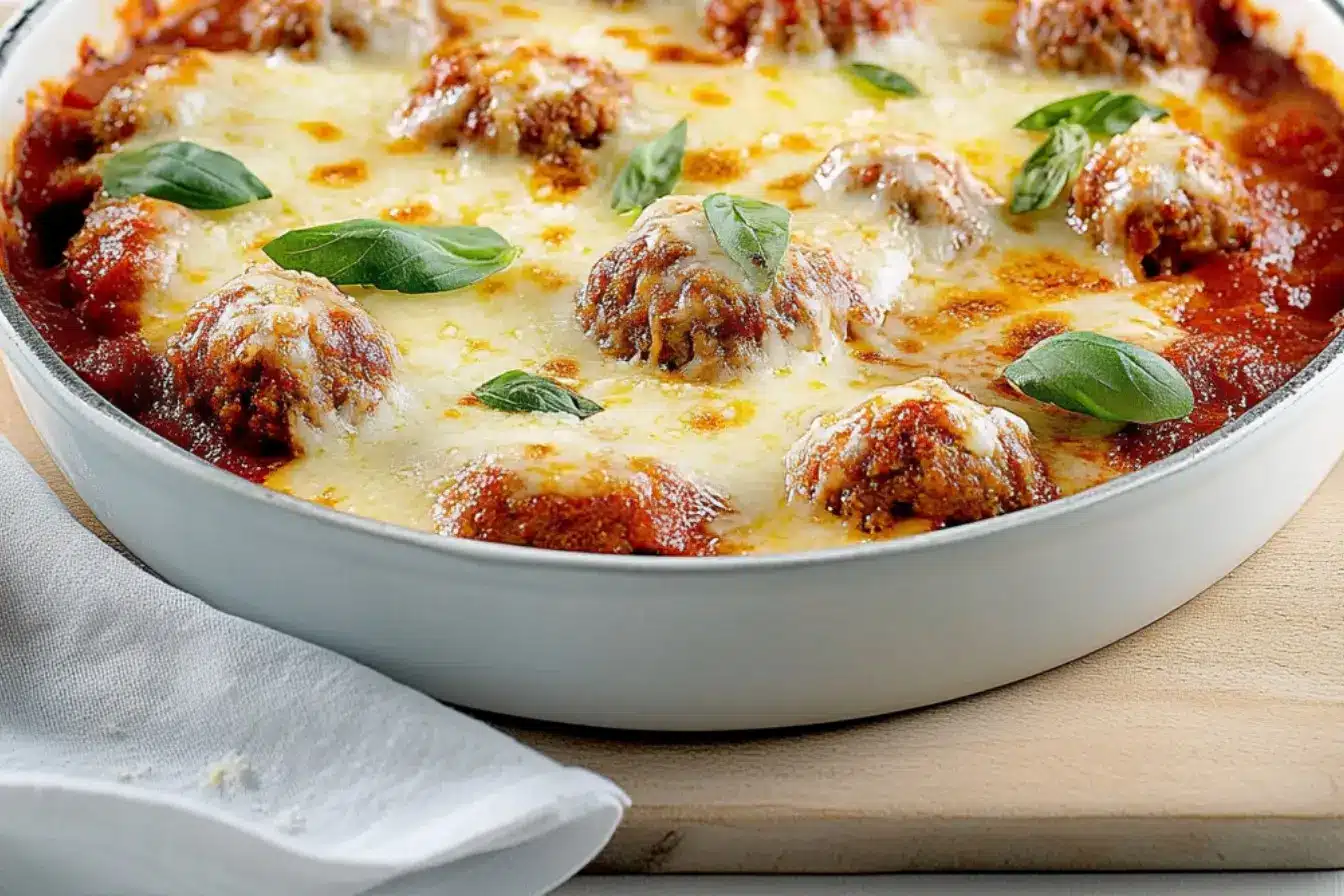 Casserole de boulettes au porc 2 casserole boulettes parmigiana porc
