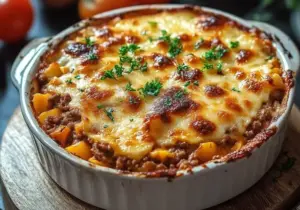 Casserole de Hamburger Maison