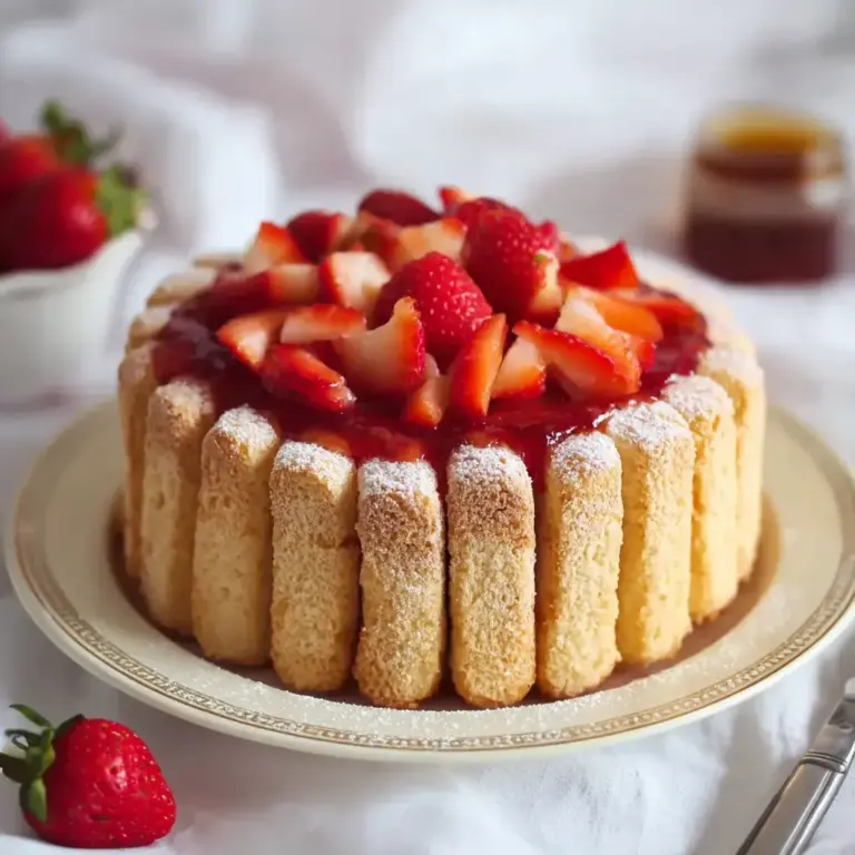 Charlotte aux fraises : 8 étapes simples pour un dessert incroyable