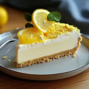 Cheesecake Citron Sans Cuisson