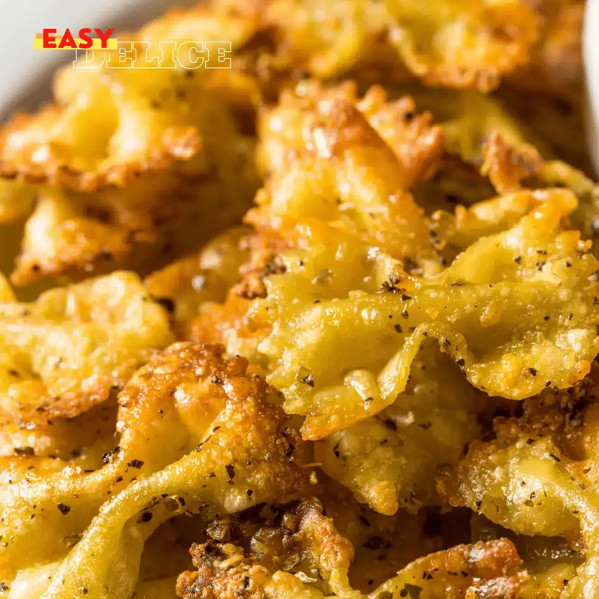 Chips de Pâtes Croustillantes : Recette à la friteuse au air fryer 2 chips de pâtes
