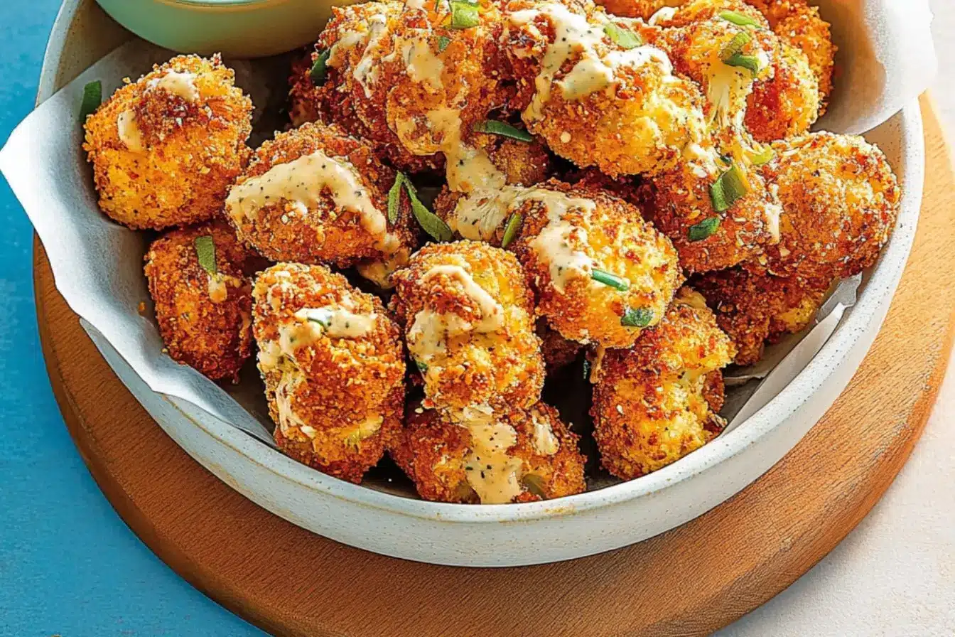 Chou-fleur bang bang à l’air fryer 2 chou-fleur air fryer bang bang