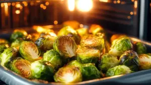 Choux de Bruxelles Rôtis au Four : Croustillants et Savoureux