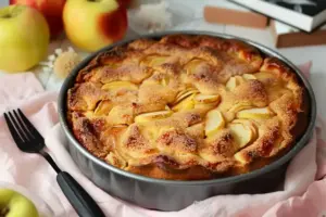 Clafoutis aux Pommes Traditionnel Français