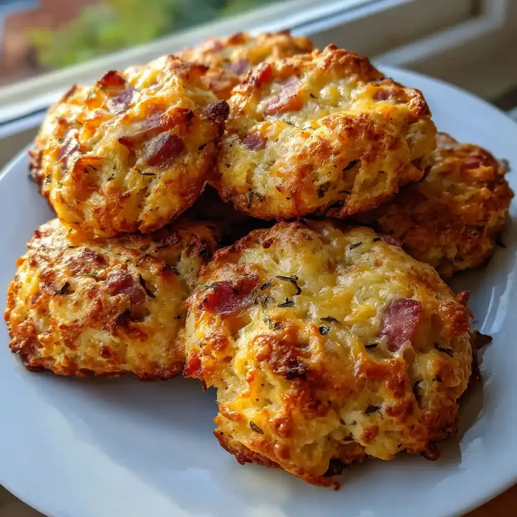 Cookies salés au jambon et fromage : croustillants, fondants et prêts en 25 minutes –