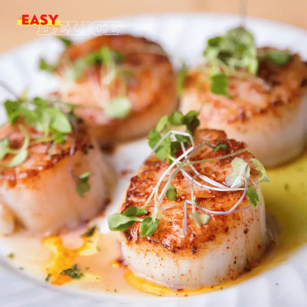 Coquilles Saint-Jacques au Beurre à l’Ail : Une Recette Facile et Luxueuse 2 coquilles Saint-Jacques au beurre à l’ail gratinées