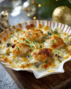 Coquilles Saint-Jacques Gratinées Faciles et Gourmandes