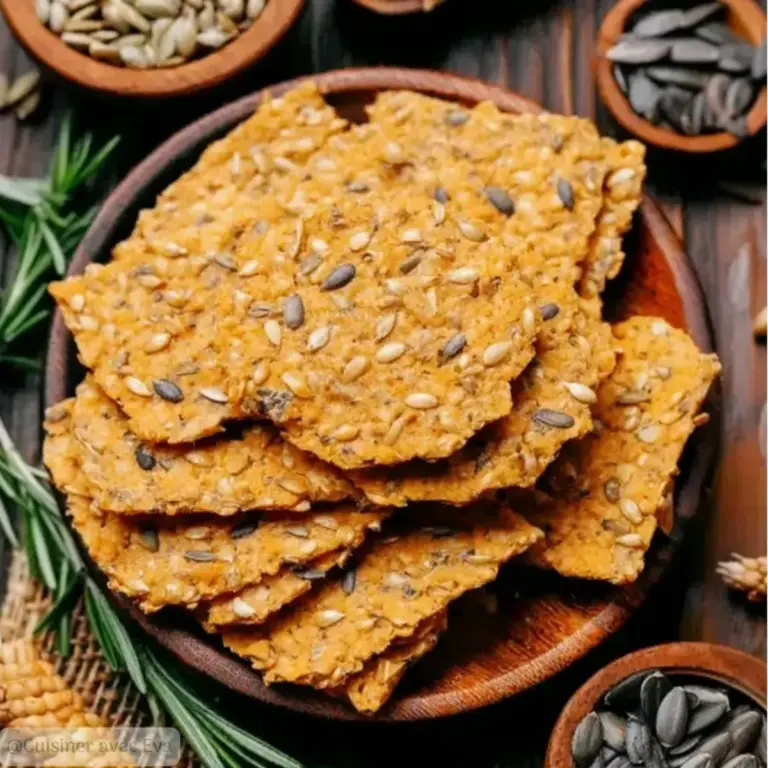 Crackers aux graines maison croustillants : recette facile et saine –