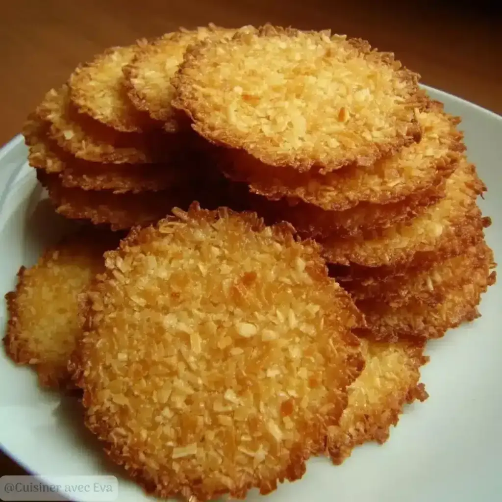 Craquants à la Noix de Coco : Biscuits Croustillants et Gourmands –