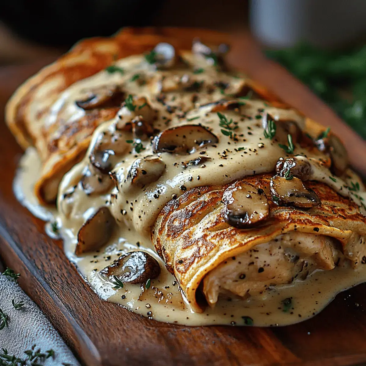 crepesrouleespouletchampignonsbechamel