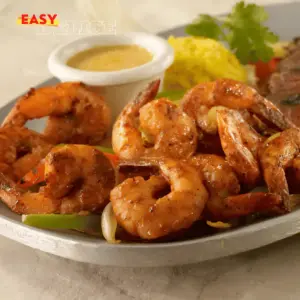 Crevettes Chaudes Frites à l’AirFryer avec Sauce Cocktail