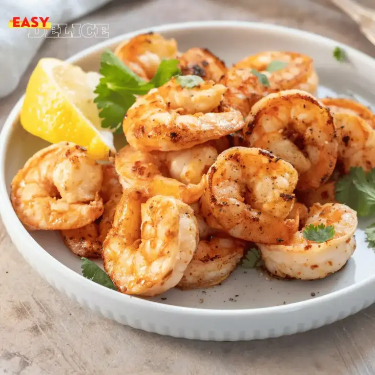 Crevettes Grillées à la Friteuse à Air (airfryer)