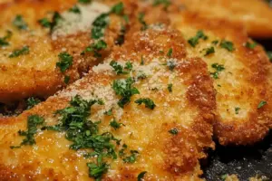 Escalopes de veau panées à l’air fryer