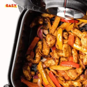 Fajitas au poulet à l’Air Fryer