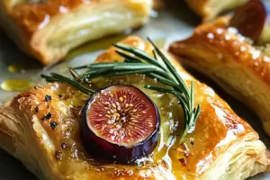 Feuilleté au Chèvre et aux Figues