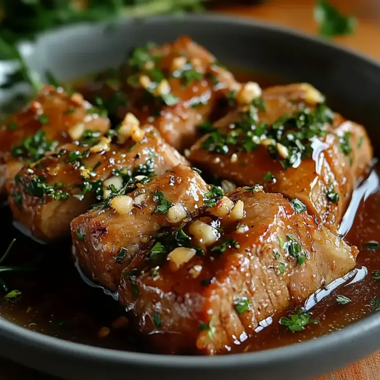 Filet de Porc Sauce Miel et Ail: Un Dîner Succulent et Facile